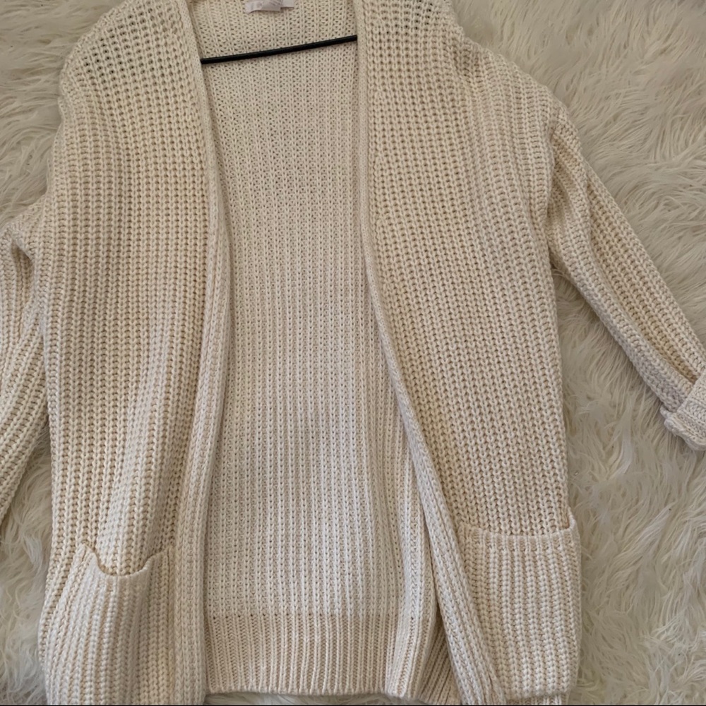 Chunky Cardigan Sweater